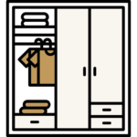 Bespoke bedroom wardrobe layout direct from factory to home in Gurugram.